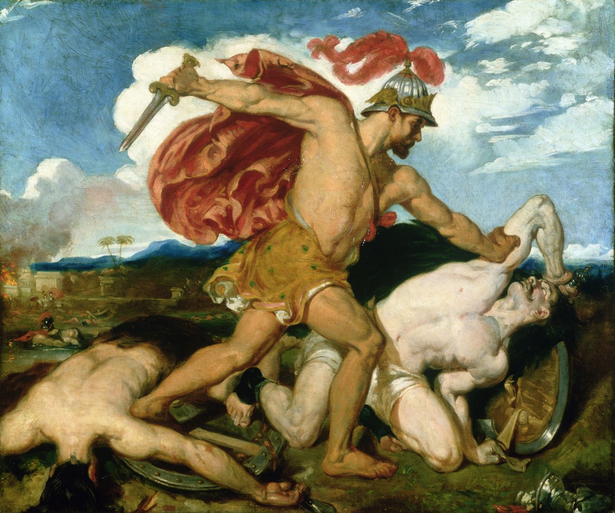 Benaiah, vers 1829 (huile sur toile) - William Etty
