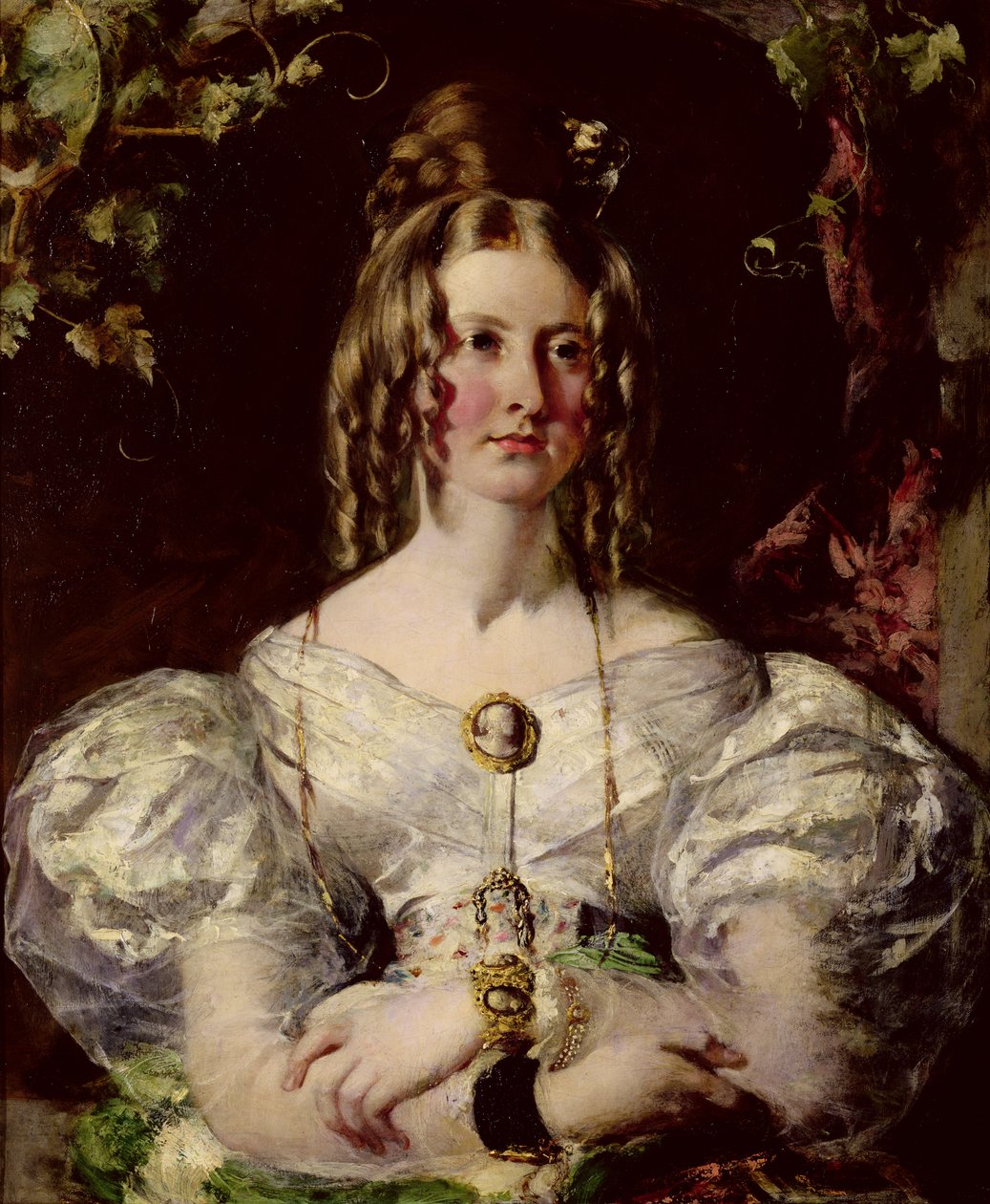 Elizabeth Potts (huile sur toile) - William Etty