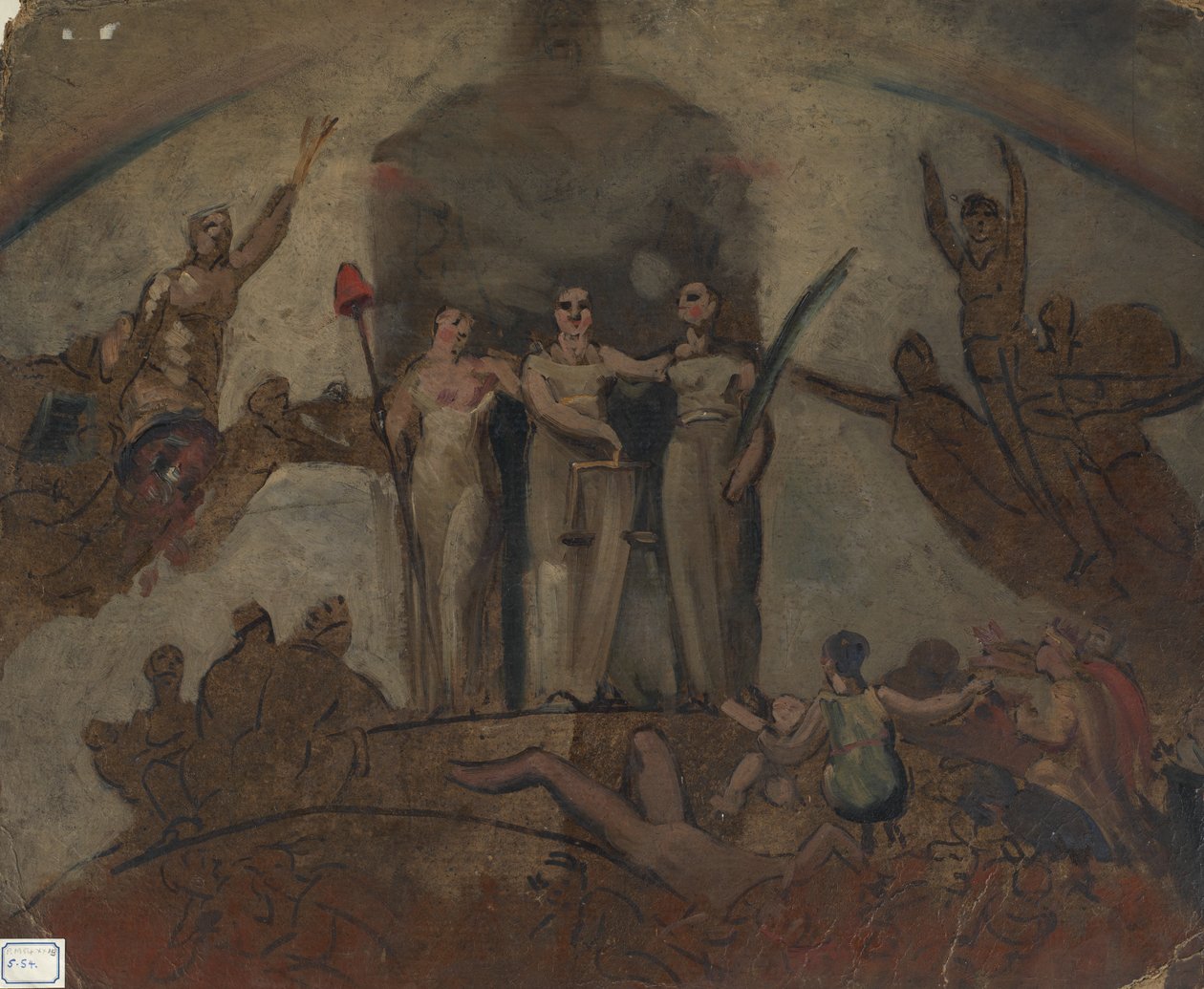 Étude pour une composition de figure - William Etty