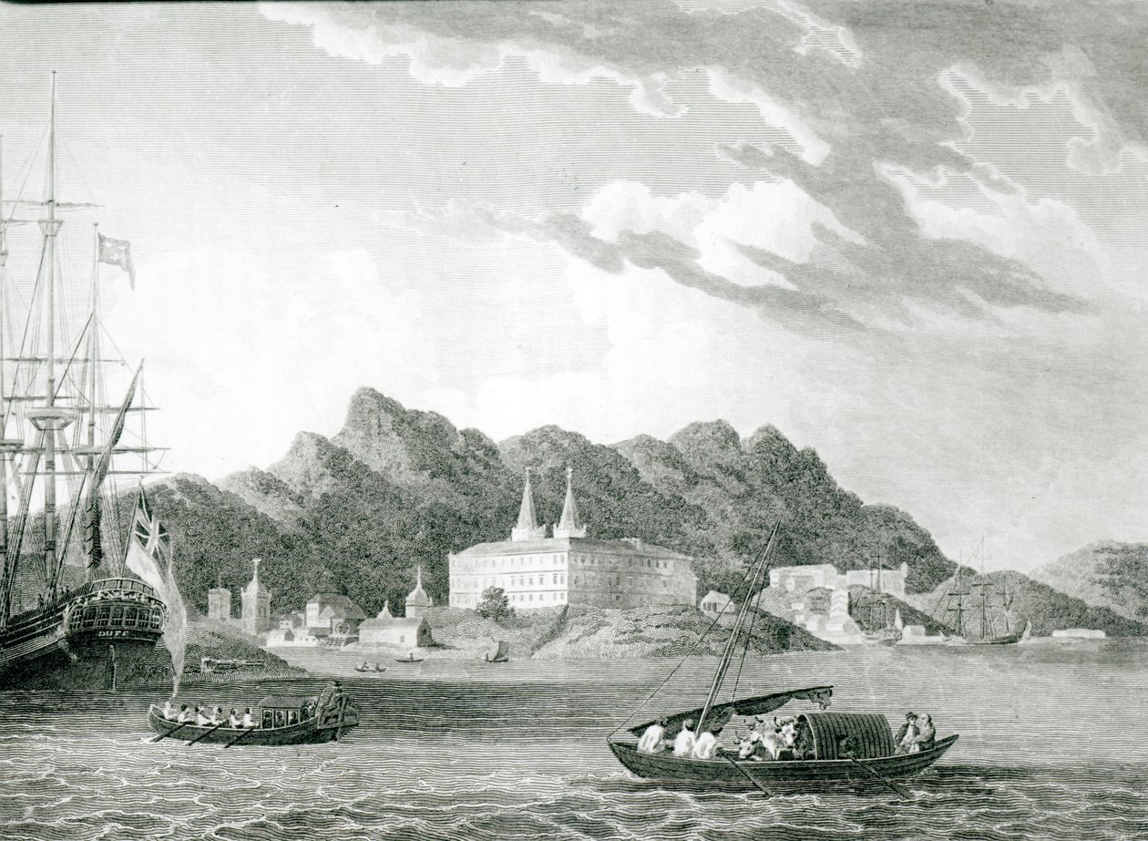 Port de Rio de Janeiro, avec le monastère bénédictin - William F. Wilson