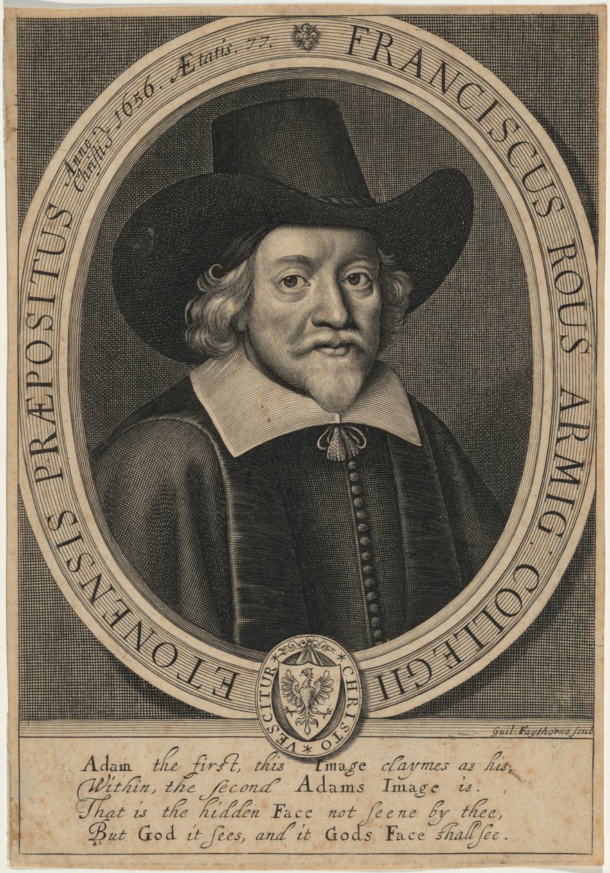 Francis Rous - William Faithorne