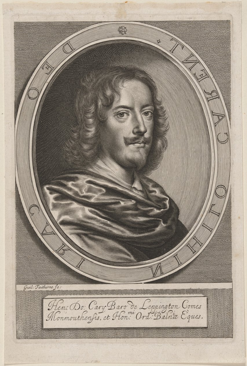 Henry Carey, comte de Monmouth - William Faithorne