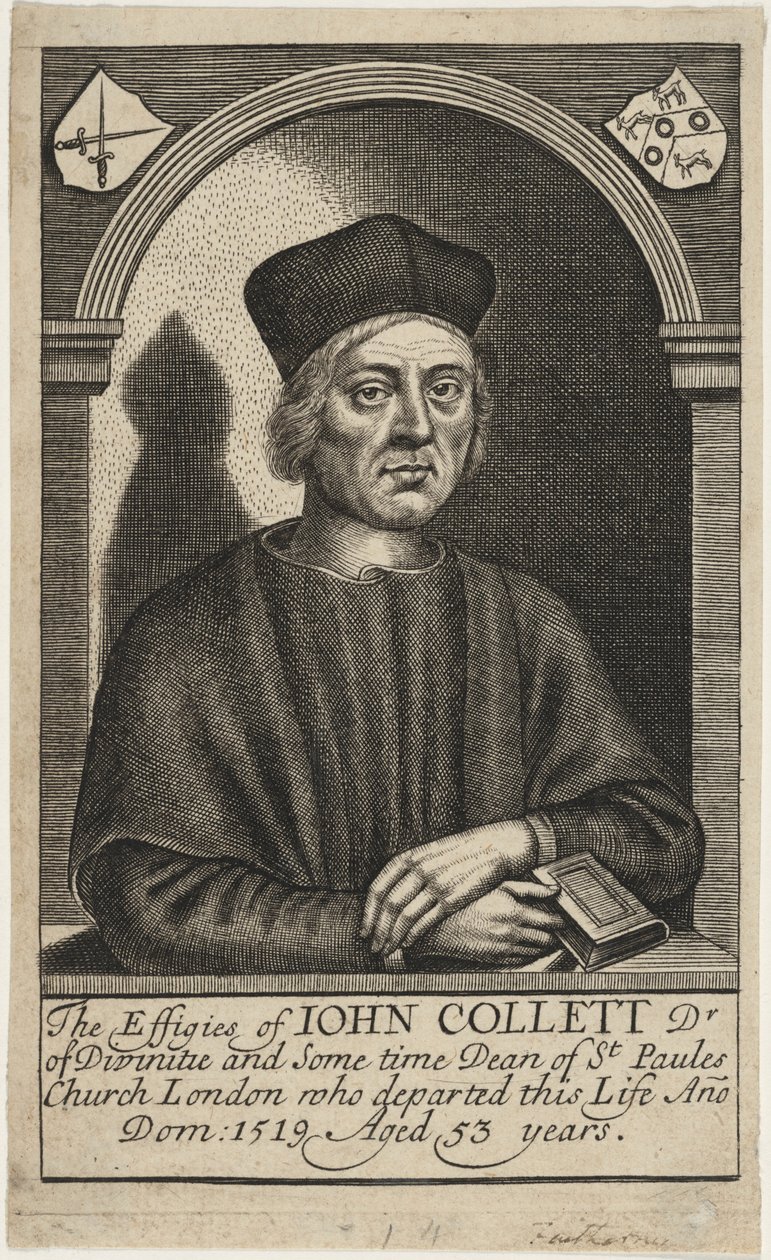 John Colet, D.D. - William Faithorne