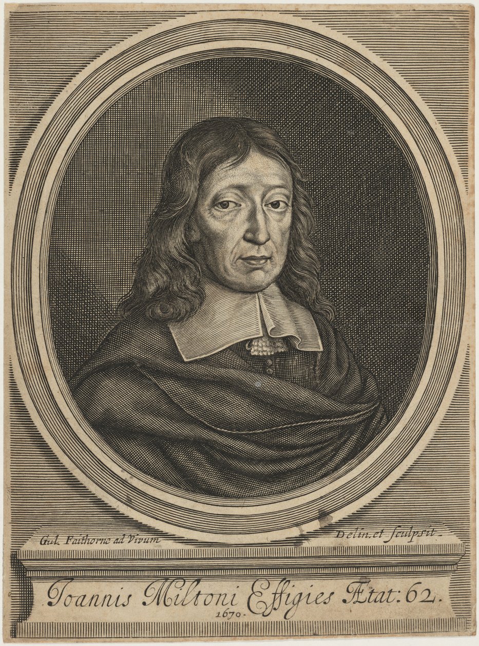 John Milton - William Faithorne