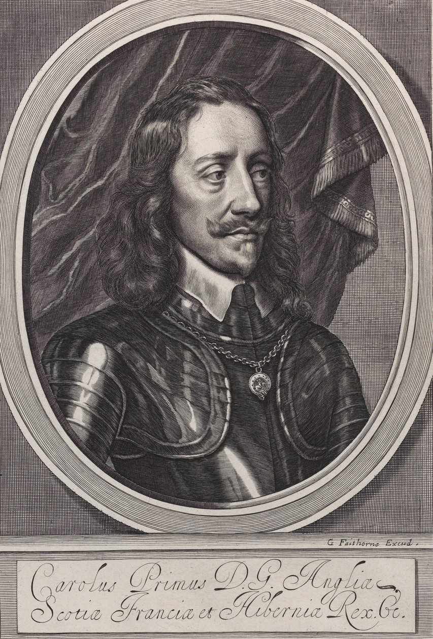 Roi Charles I - William Faithorne