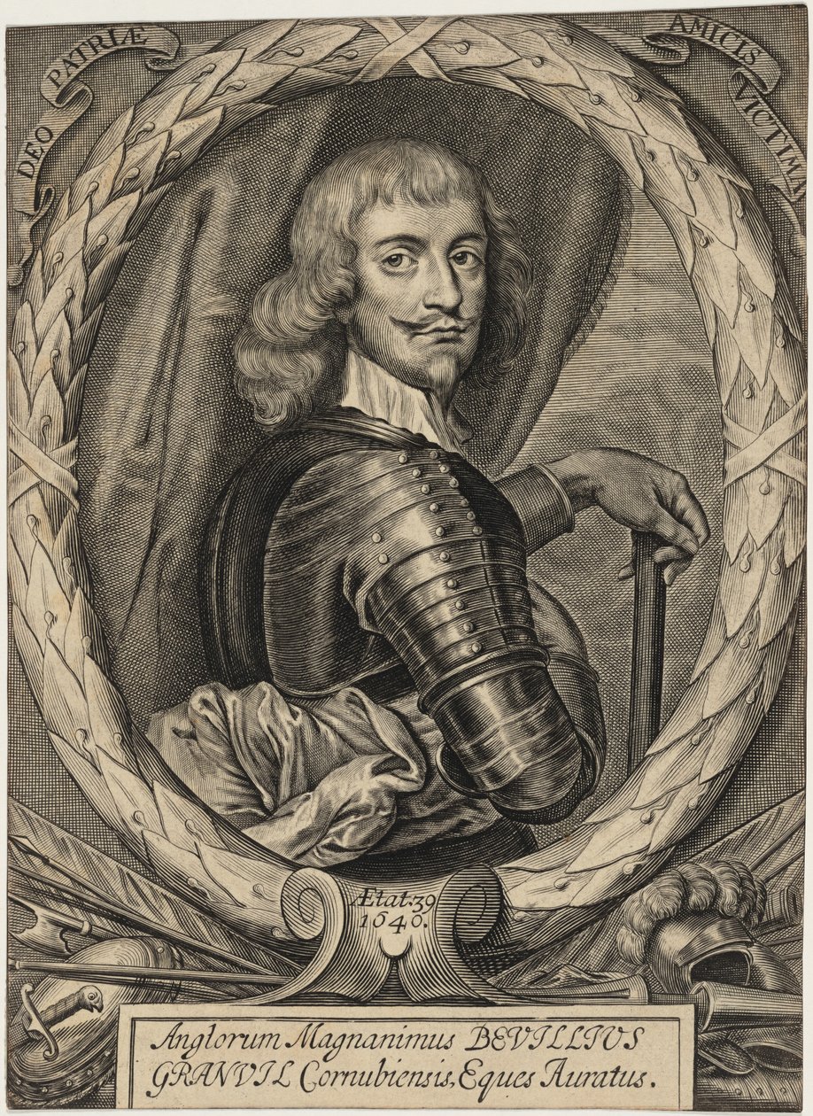 Sir Bevil Grenville - William Faithorne