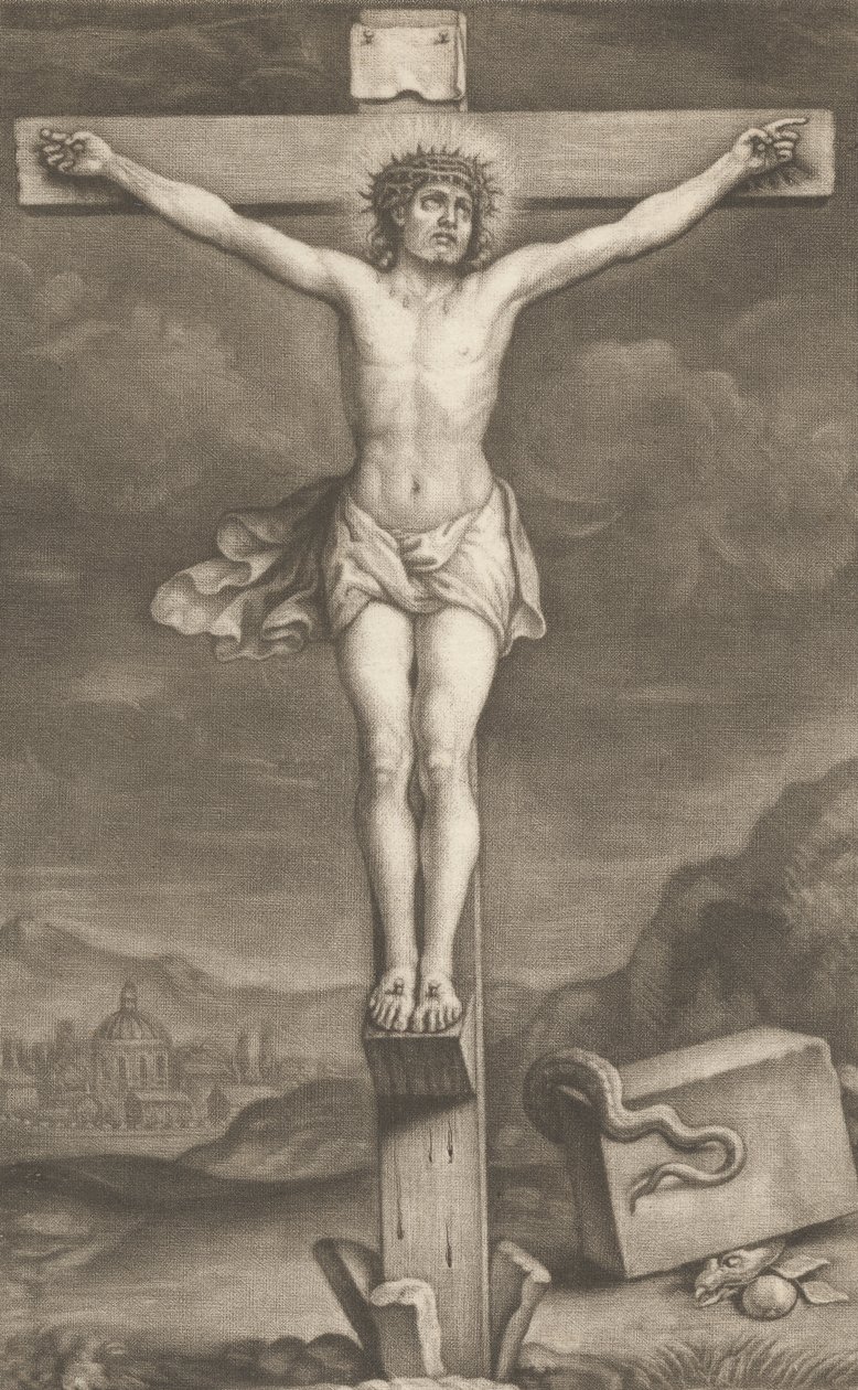 La Crucifixion - William Faithorne