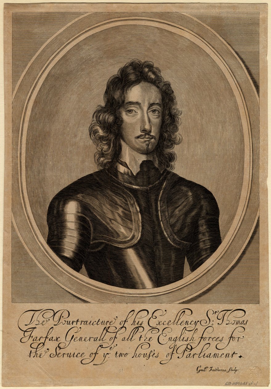 Thomas Fairfax, 3e Lord Fairfax de Cameron, 1645 - William Faithorne the Elder