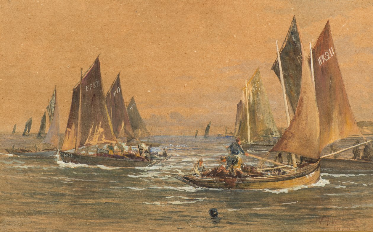 Bateaux de pêche - William Fleming Vallance