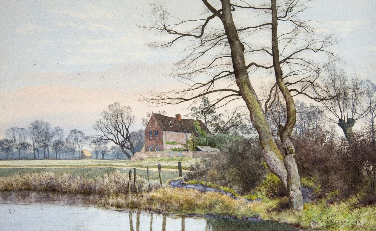 La Maison du Manoir, Hemingford Grey - William Fraser Garden