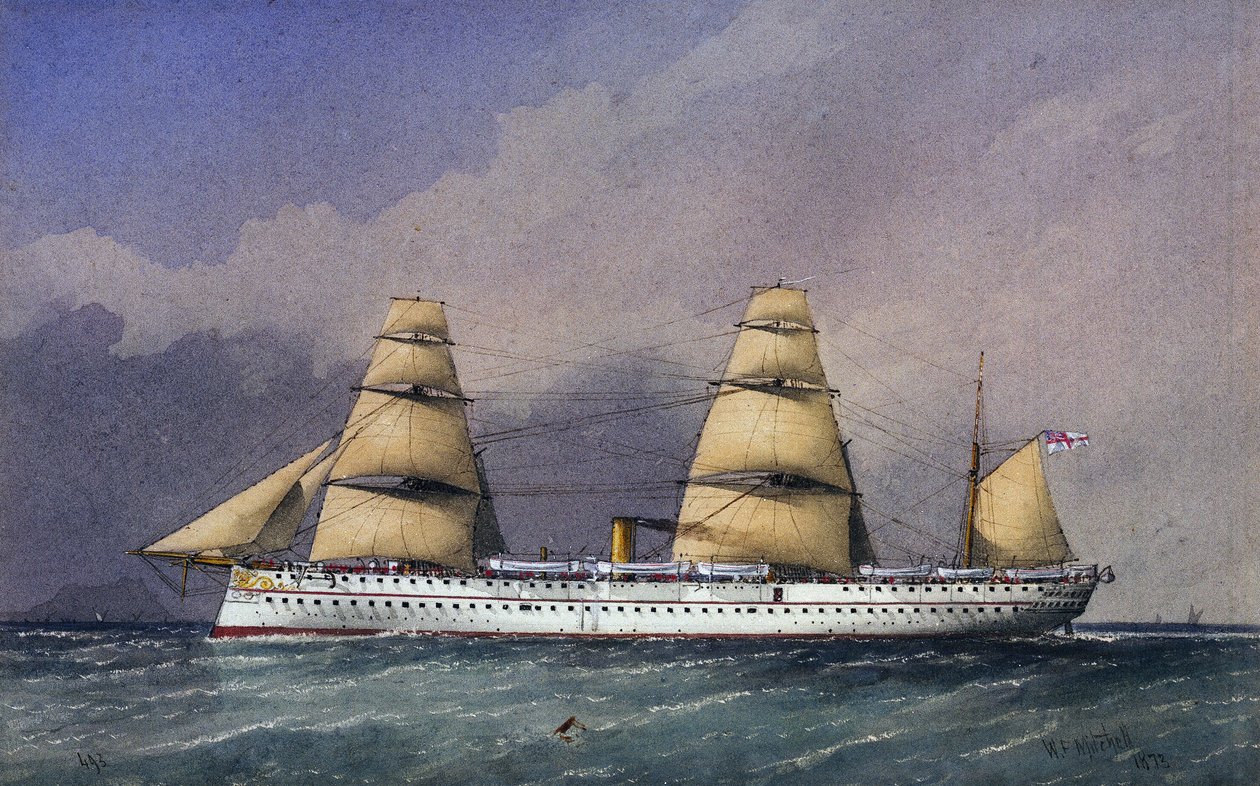 Le navire HMS 