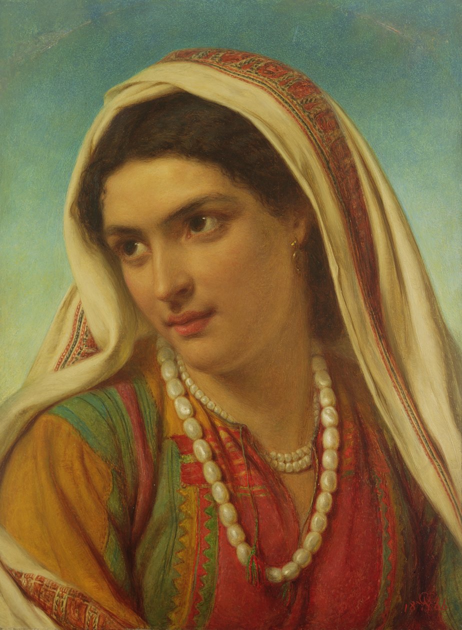 Une fille arabe, 1866 - William Gale