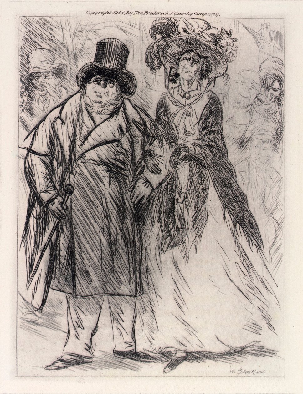 Monsieur and Madame Mollet - William Glackens