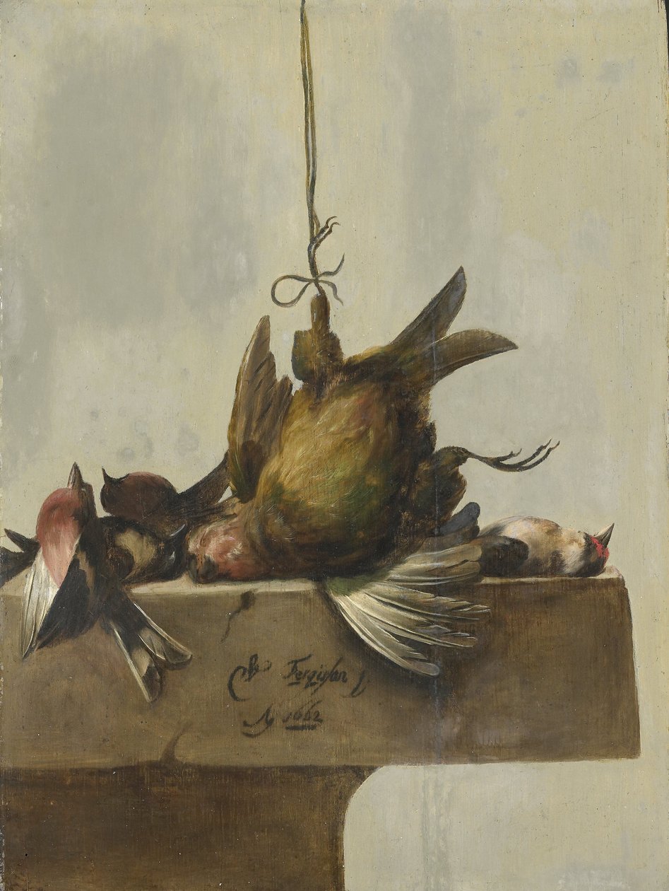 Nature morte aux oiseaux - William Gowe Ferguson