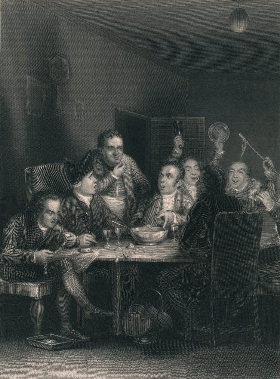 Les Clubbistes, 1860 - William Greatbach