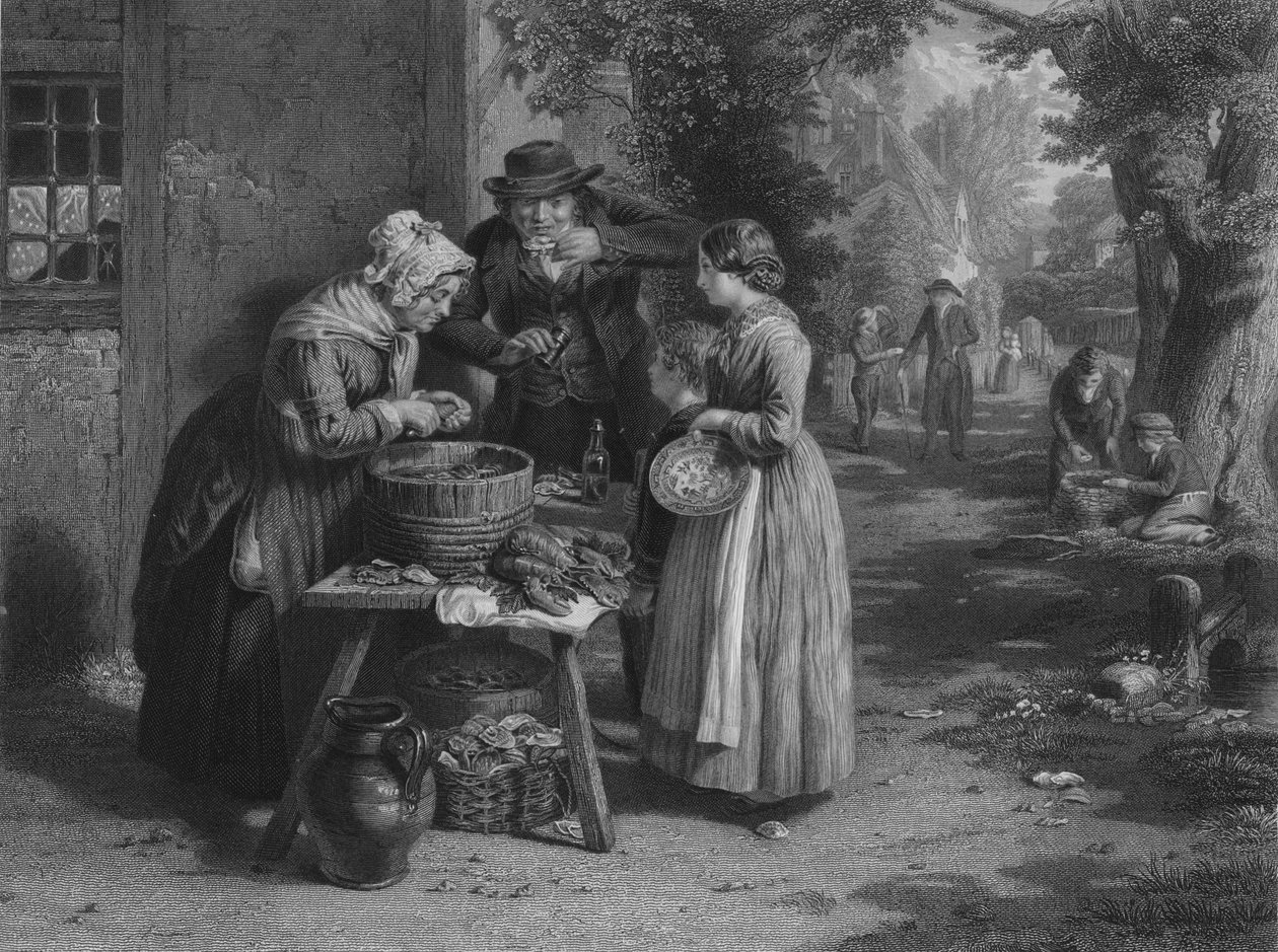 Le premier jour des huîtres, 1863 - William Greatbach
