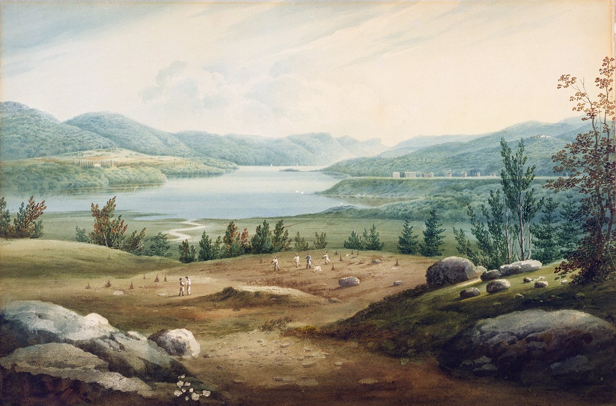 Hudson River à West Point, New York, 1820 - William Guy Wall