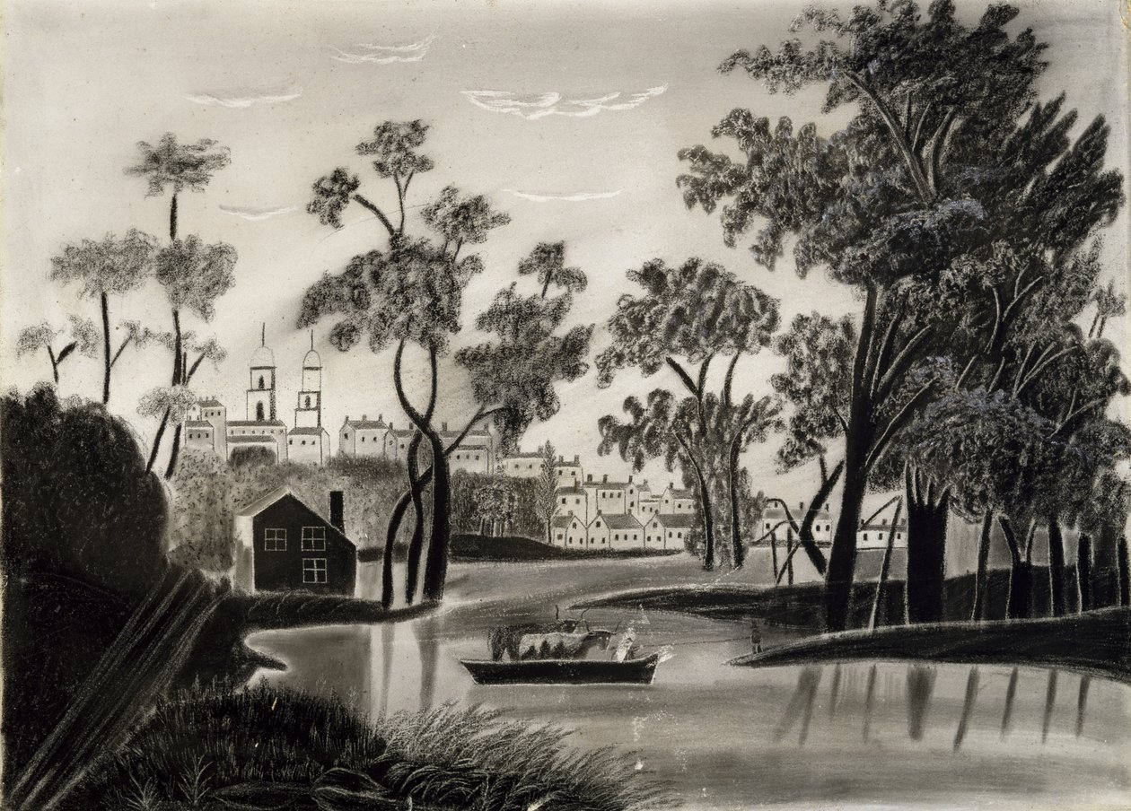 Scène pastorale, probablement 1825-1850 - William Guy after Wall
