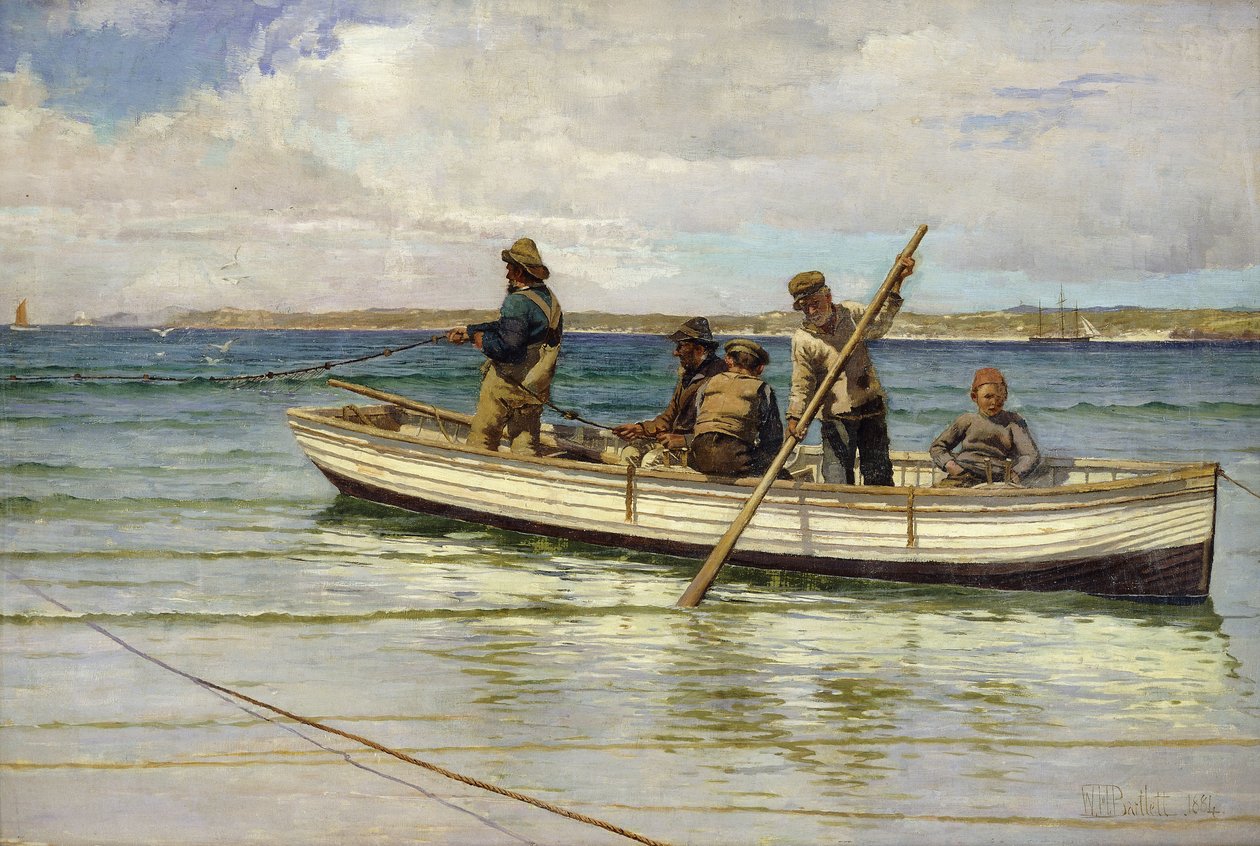 Ramener la prise, 1884 - William H. Bartlett