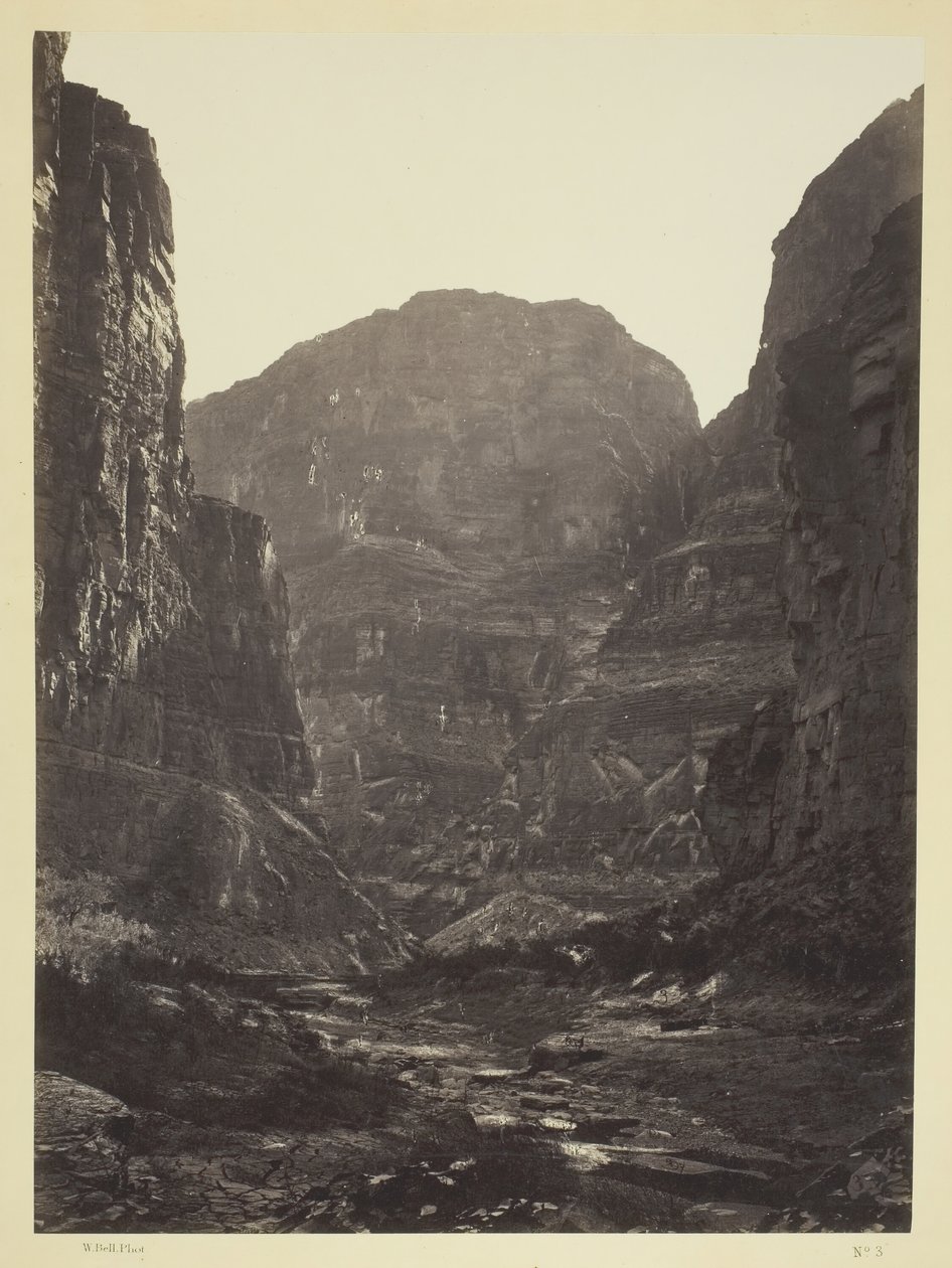 Cañon de Kanab Wash, rivière Colorado, vue vers le sud - William H. Bell