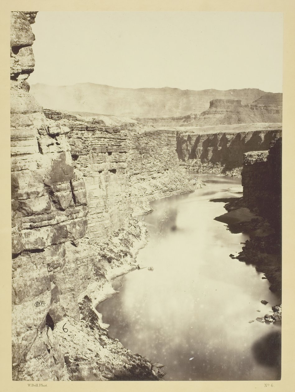 Grand Canyon, rivière Colorado, près de Paria Creek, vue vers l