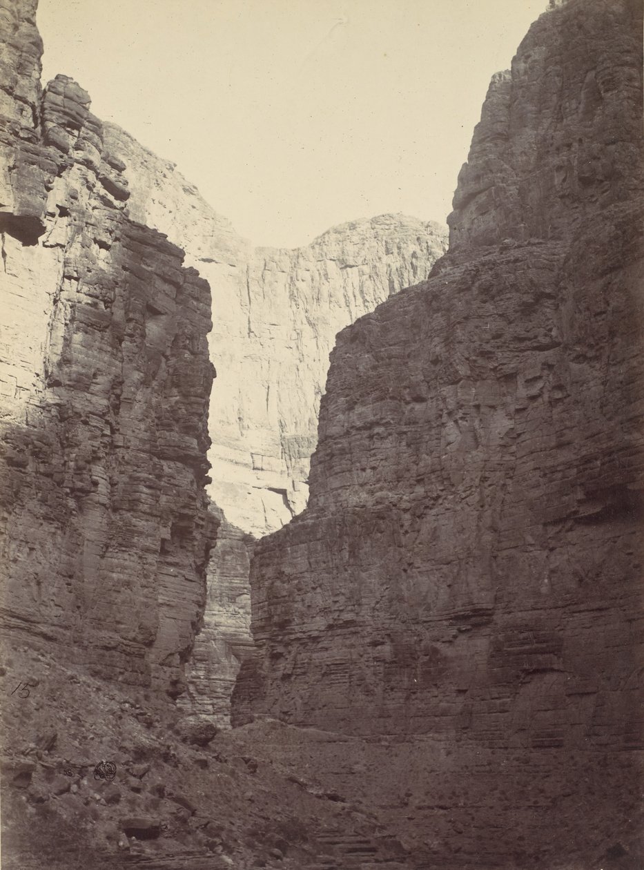 Murs de calcaire, Kanab Wash, rivière Colorado - William H. Bell