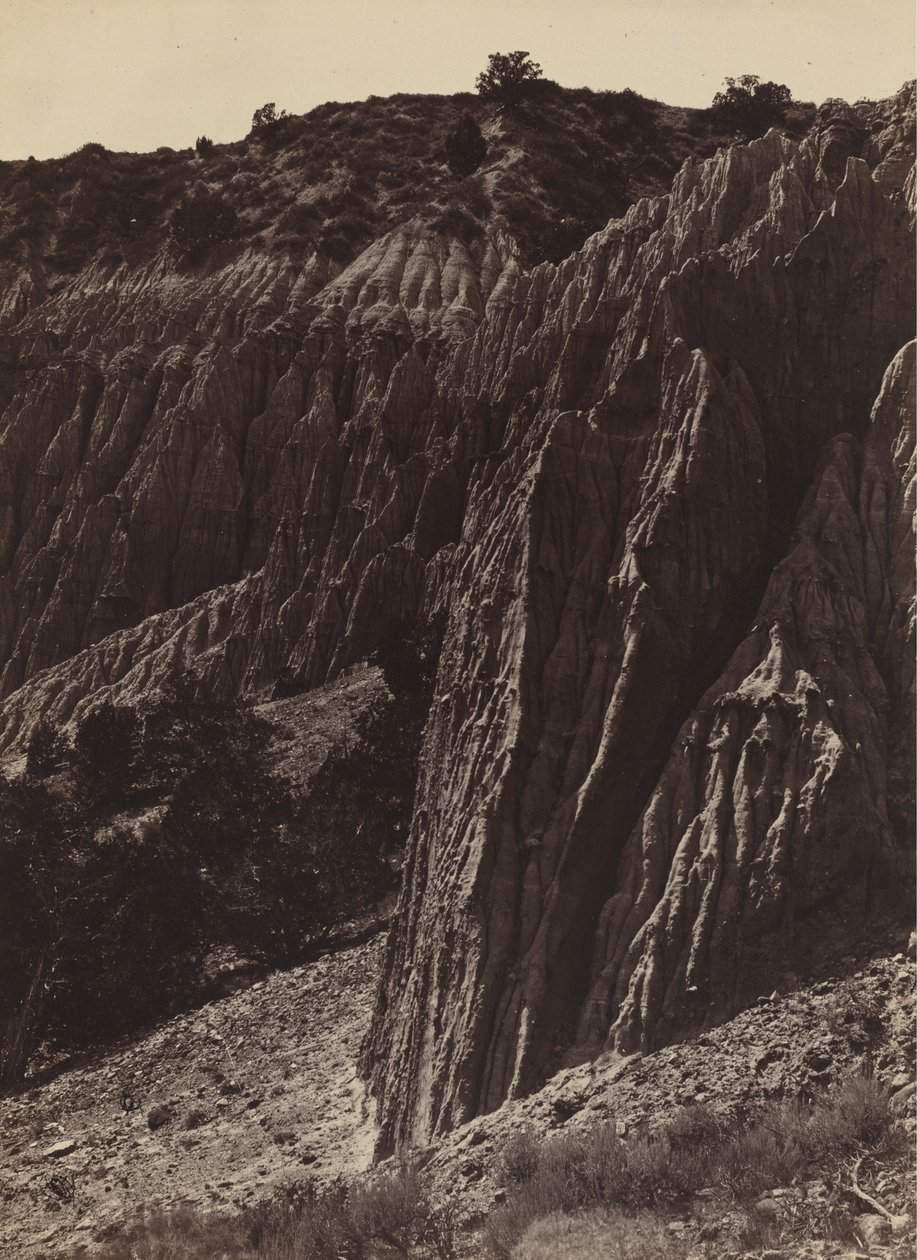 Sculpture de pluie, Salt Creek Canon, Utah - William H. Bell