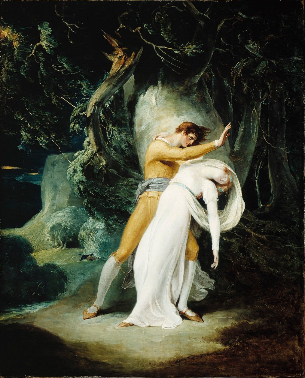 Céladon et Amélie - William Hamilton