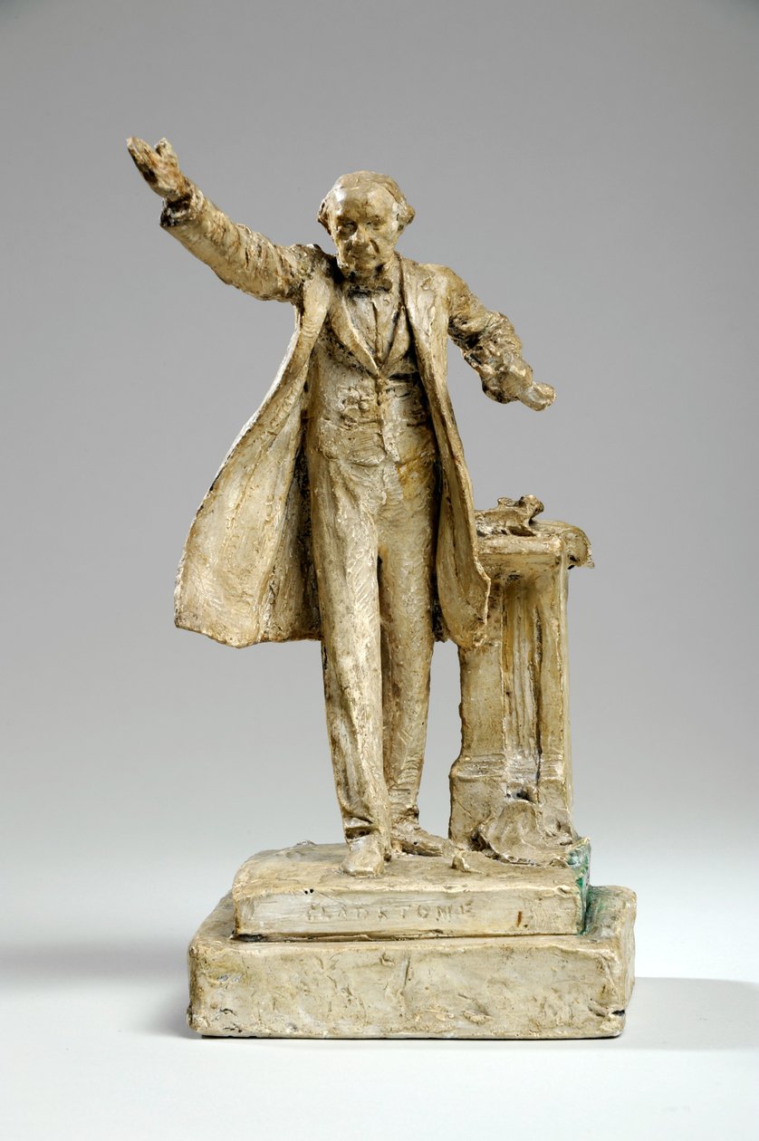Maquette pour la statue de William Ewart Gladstone sur le Strand, Londres, c.1905 - William Hamo Thornycroft
