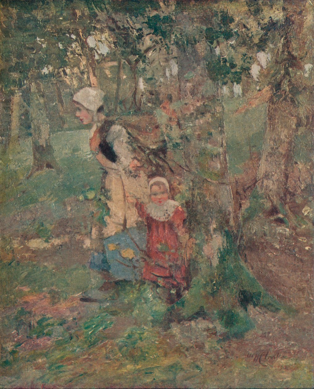 Le bord du bois, vers 1916 - William Hanna Clarke