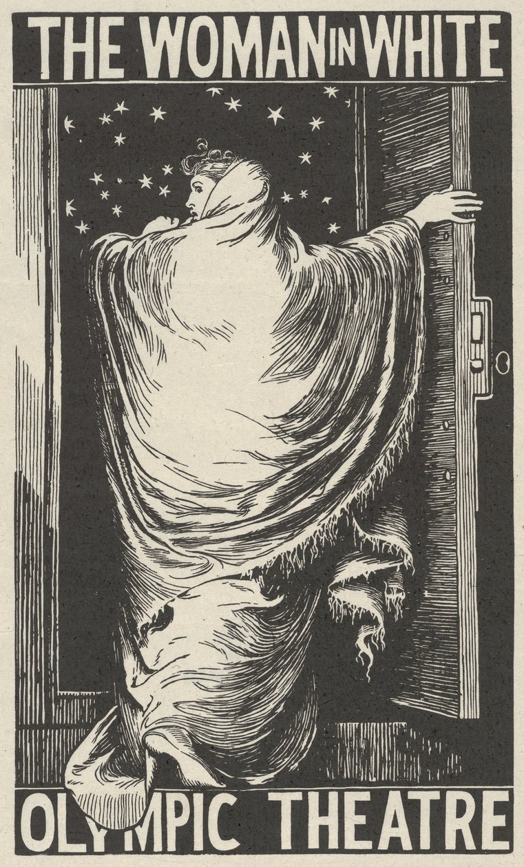 La Femme en blanc, 1871 - William Harcourt Hooper