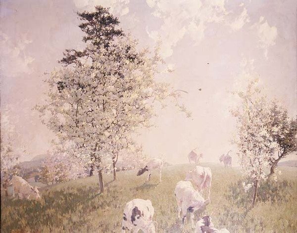 Argent, bleu et vert - William Harold Dudley