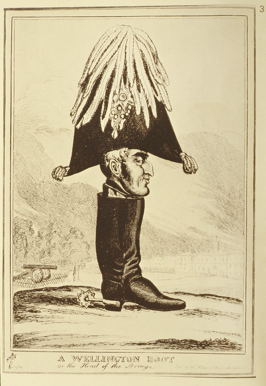 Une Botte Wellington, ou La Tête de l