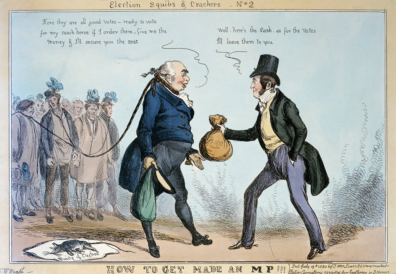 Comment devenir député, 19 juillet 1830 - William Heath