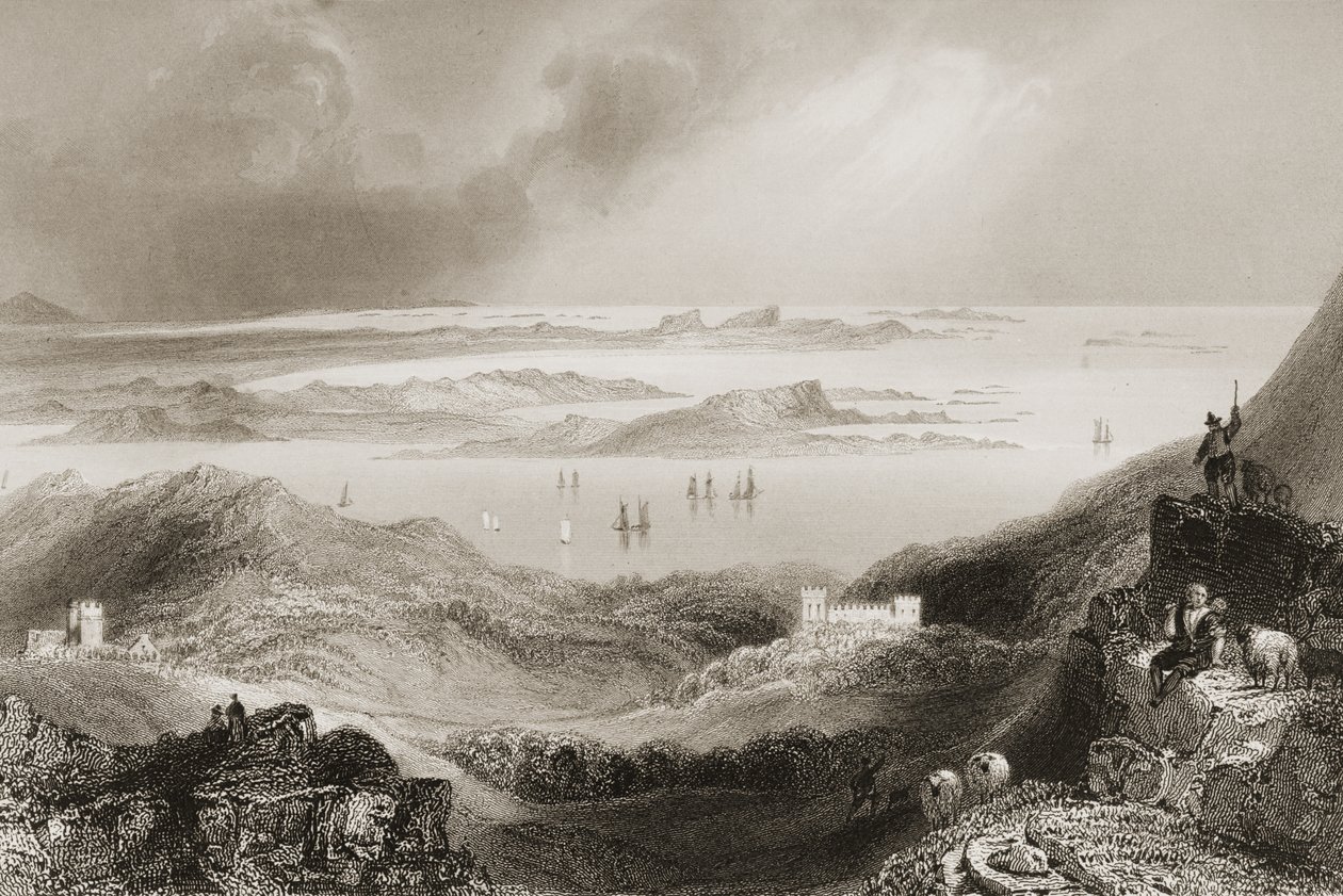 Château de Clifden, Connemara, comté de Galway, de 
