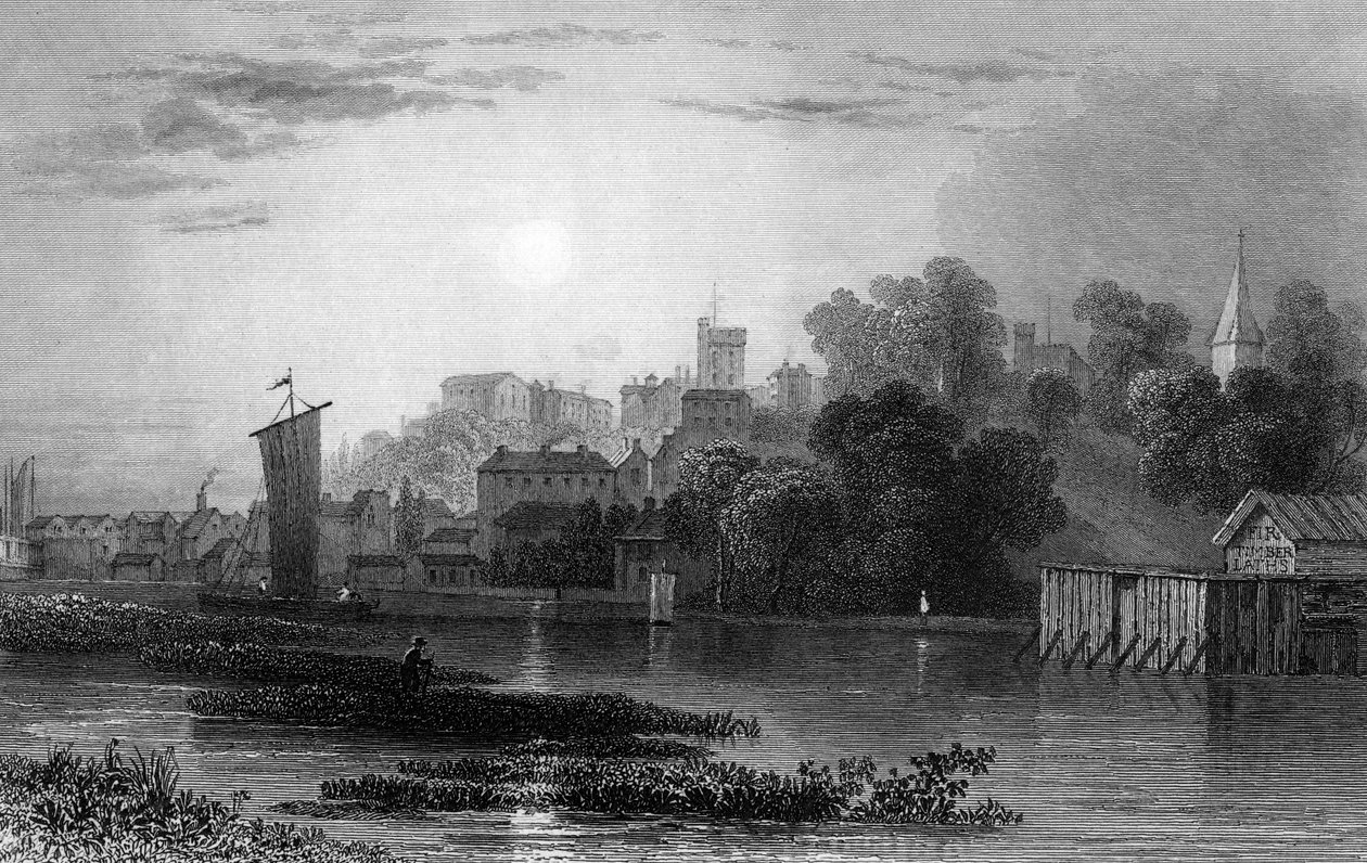 Maldon, Essex, gravé par Henry Adlard, 1831 - William Henry Bartlett
