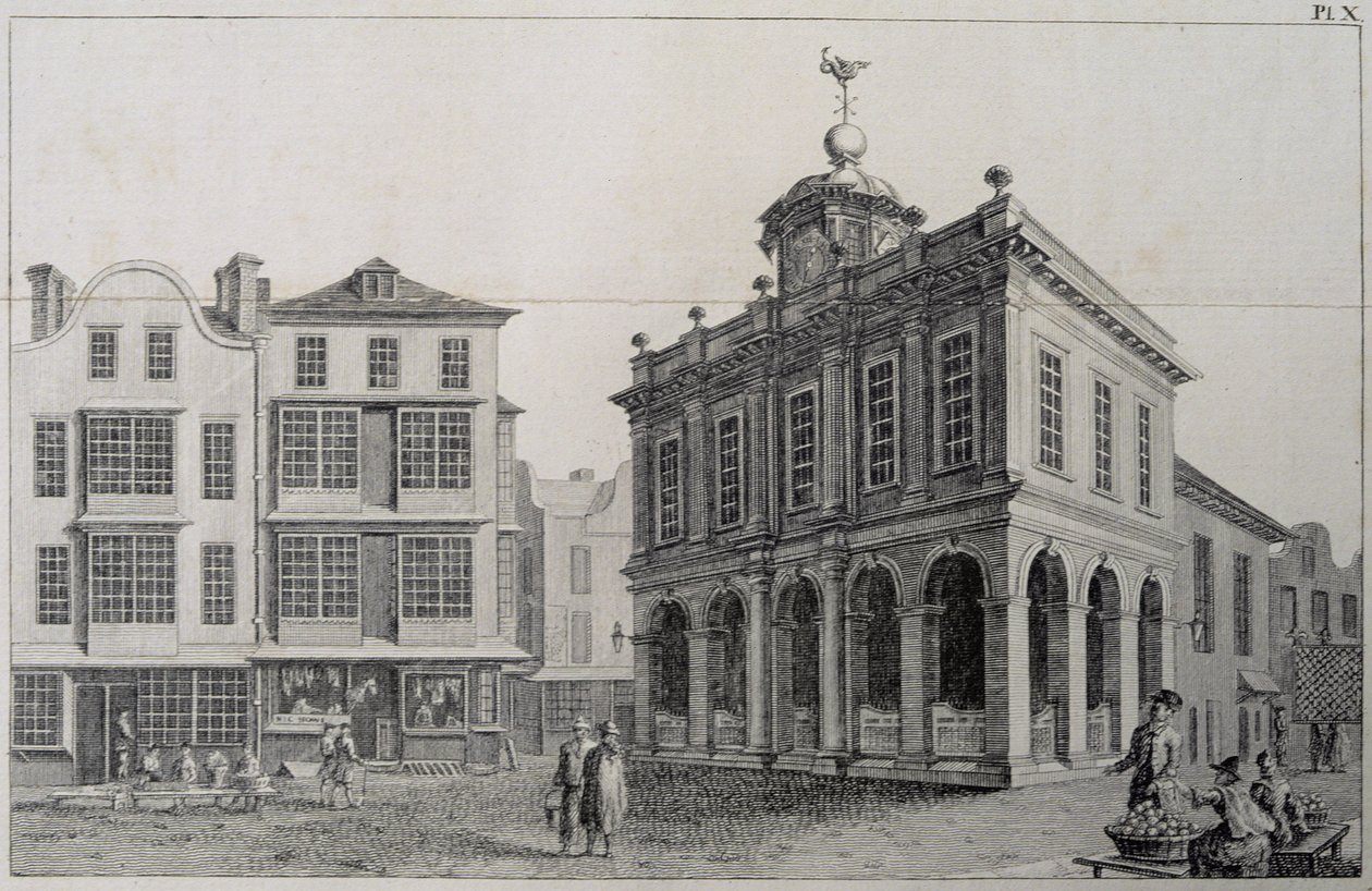 La Bourse, Cork, Irlande - William Henry Bartlett