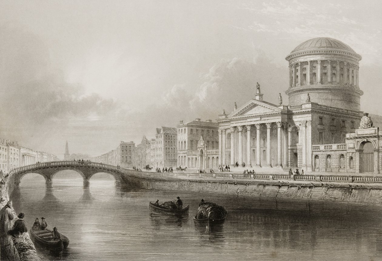 Les Quatre Cours, Dublin, de 