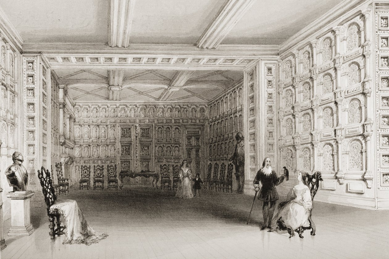 La Salle des Chênes, Château de Malahide, Comté de Dublin, Irlande, de 