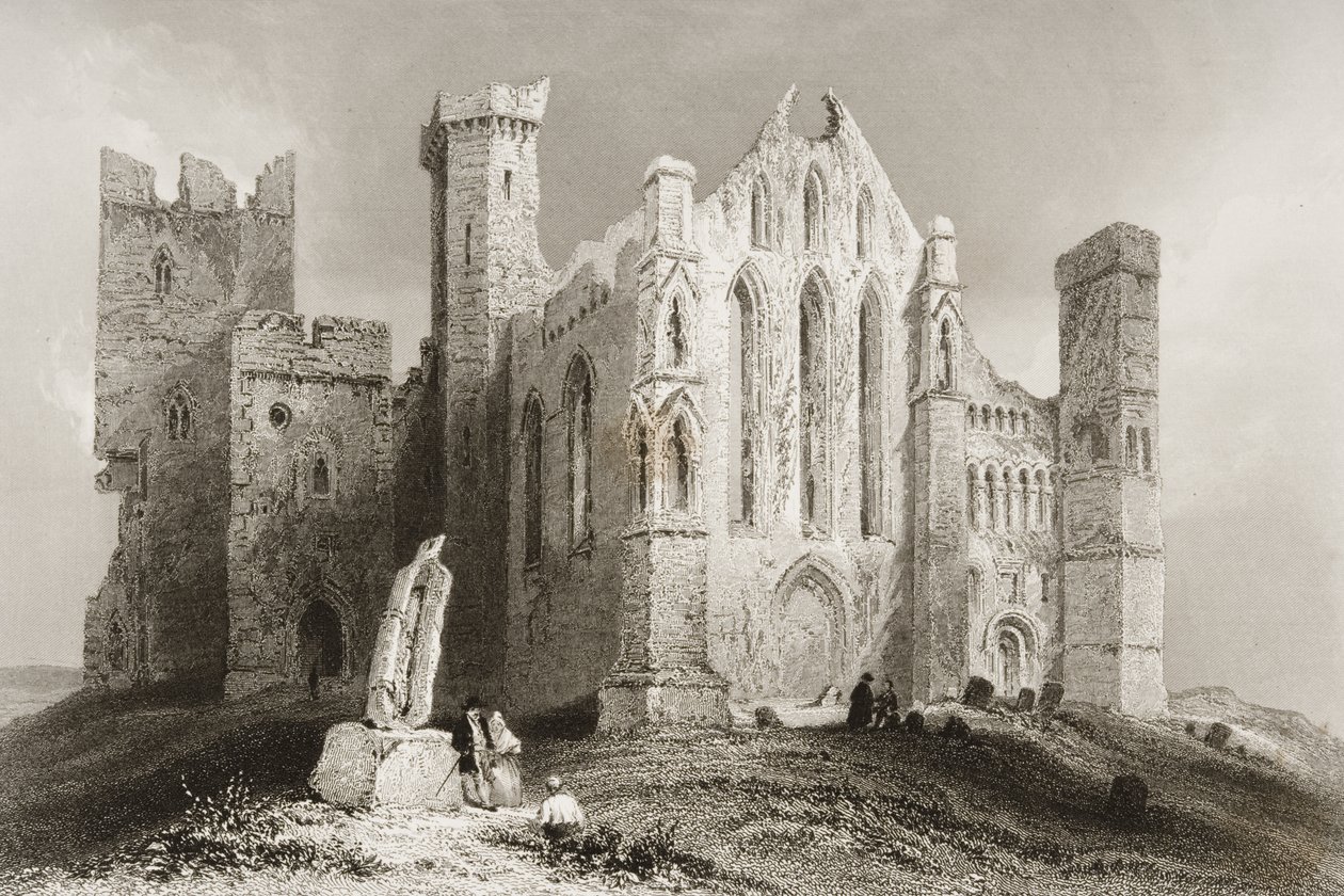 Le Rocher de Cashel, comté de Tipperary, Irlande, de 
