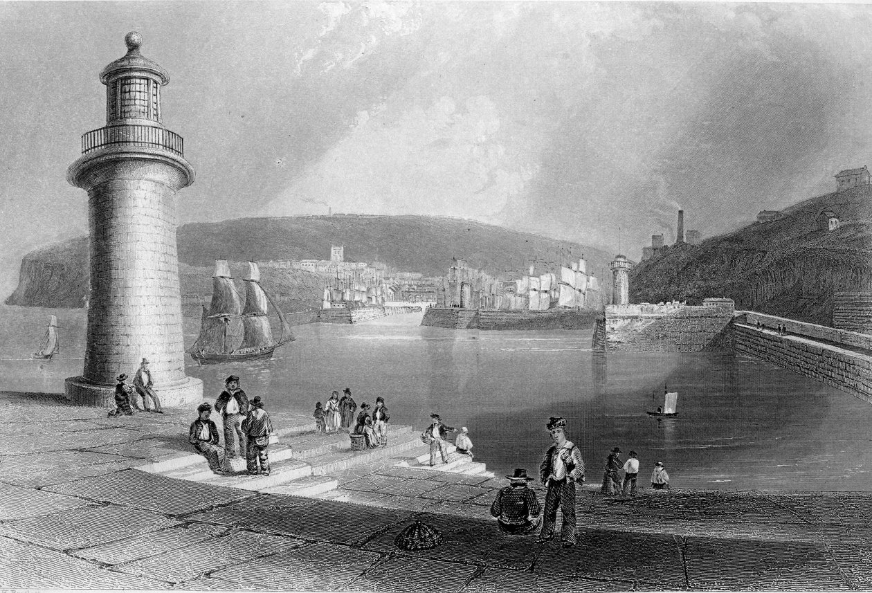 Port de Whitehaven, c.1840-50 - William Henry Bartlett