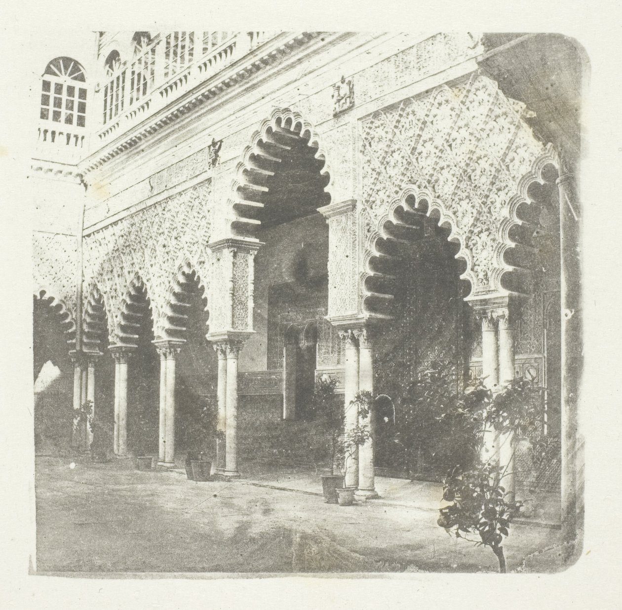 Alcazar de Séville - William Henry Fox Talbot