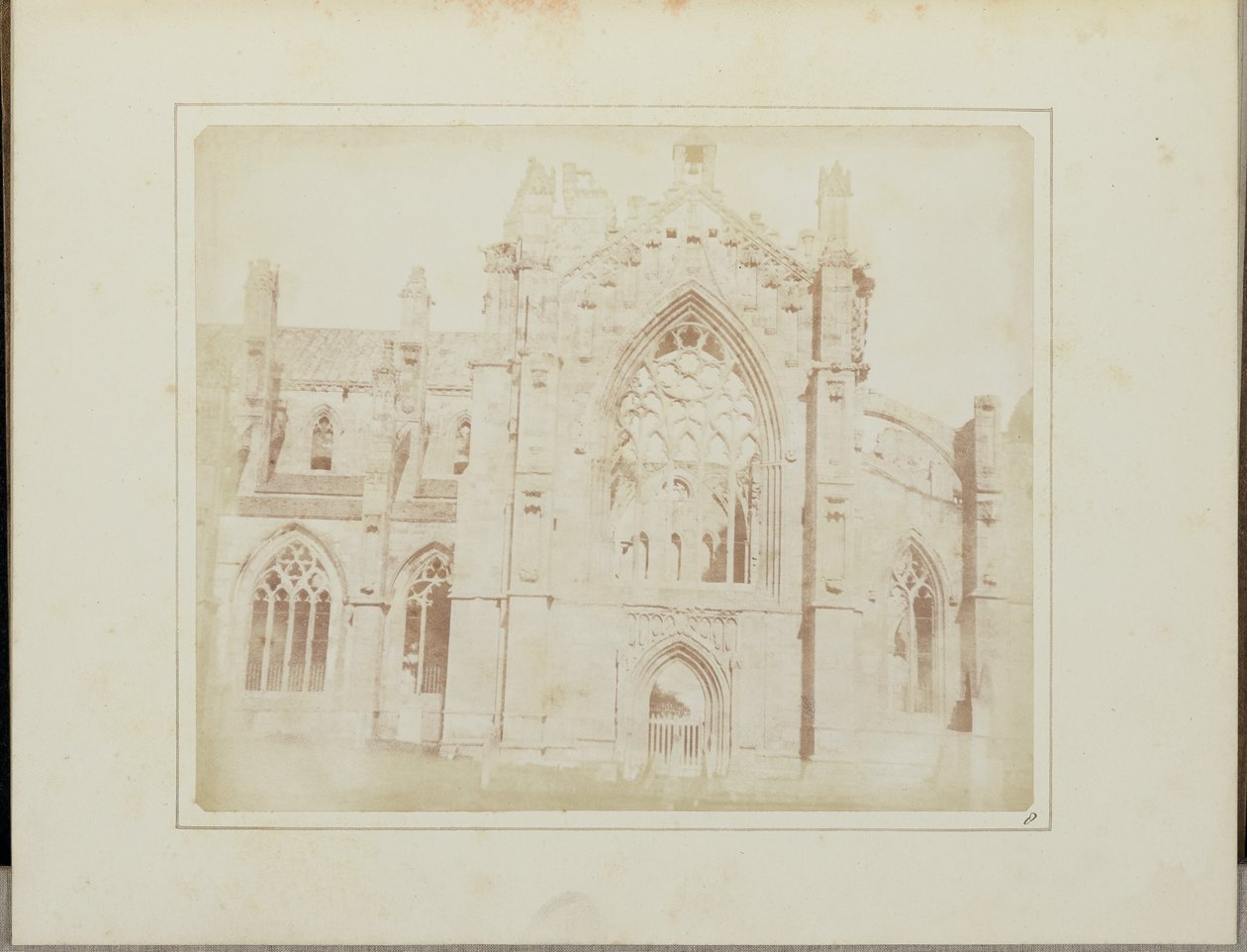 Abbaye de Melrose - William Henry Fox Talbot