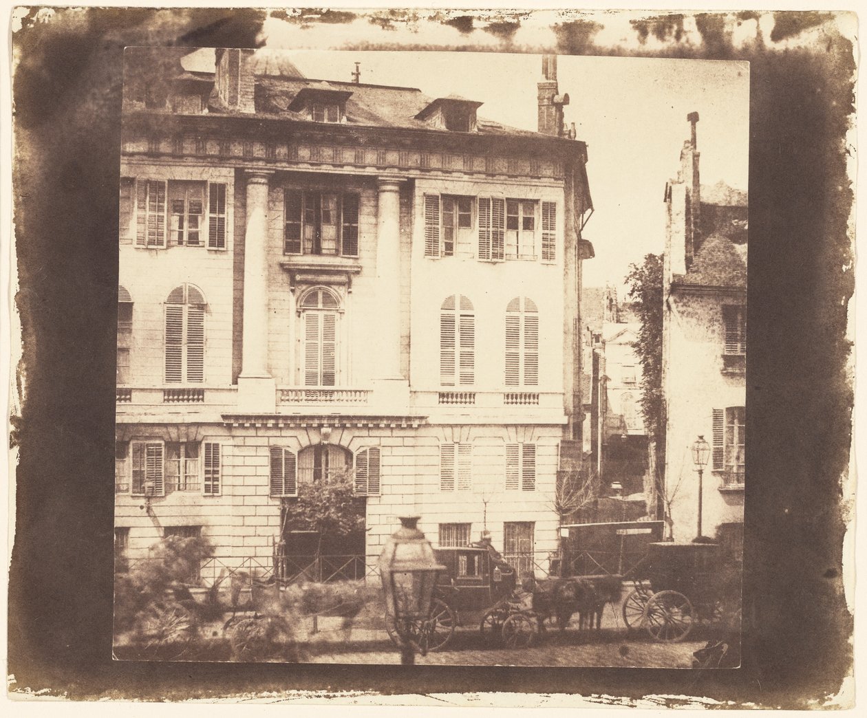 Maisons de ville parisiennes à Paris - William Henry Fox Talbot