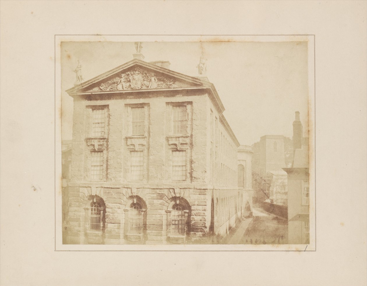 Partie du Queens College, Oxford - William Henry Fox Talbot
