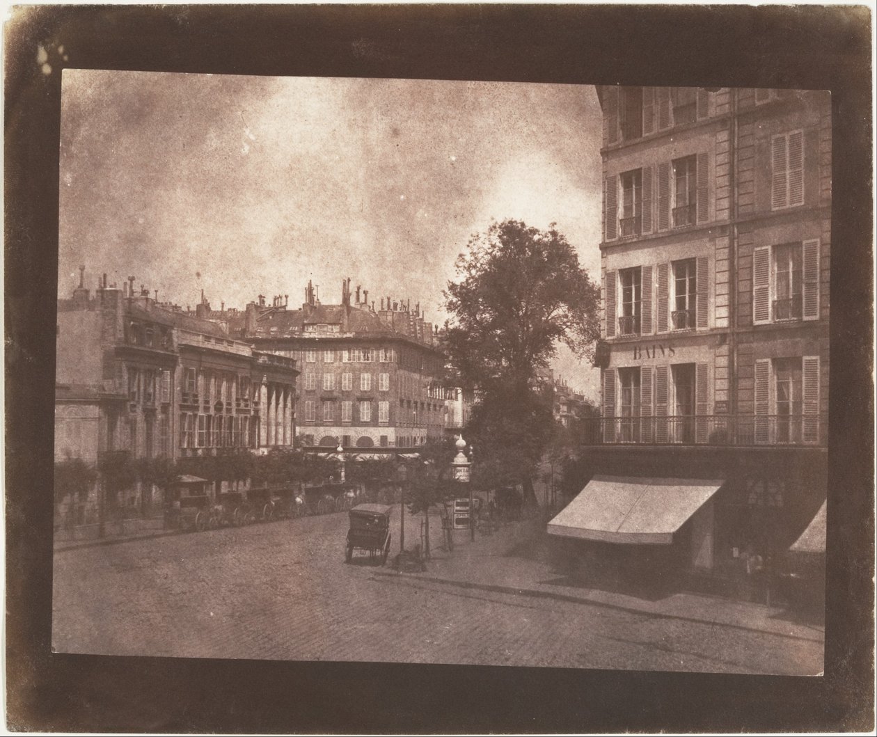 Les boulevards de Paris - William Henry Fox Talbot