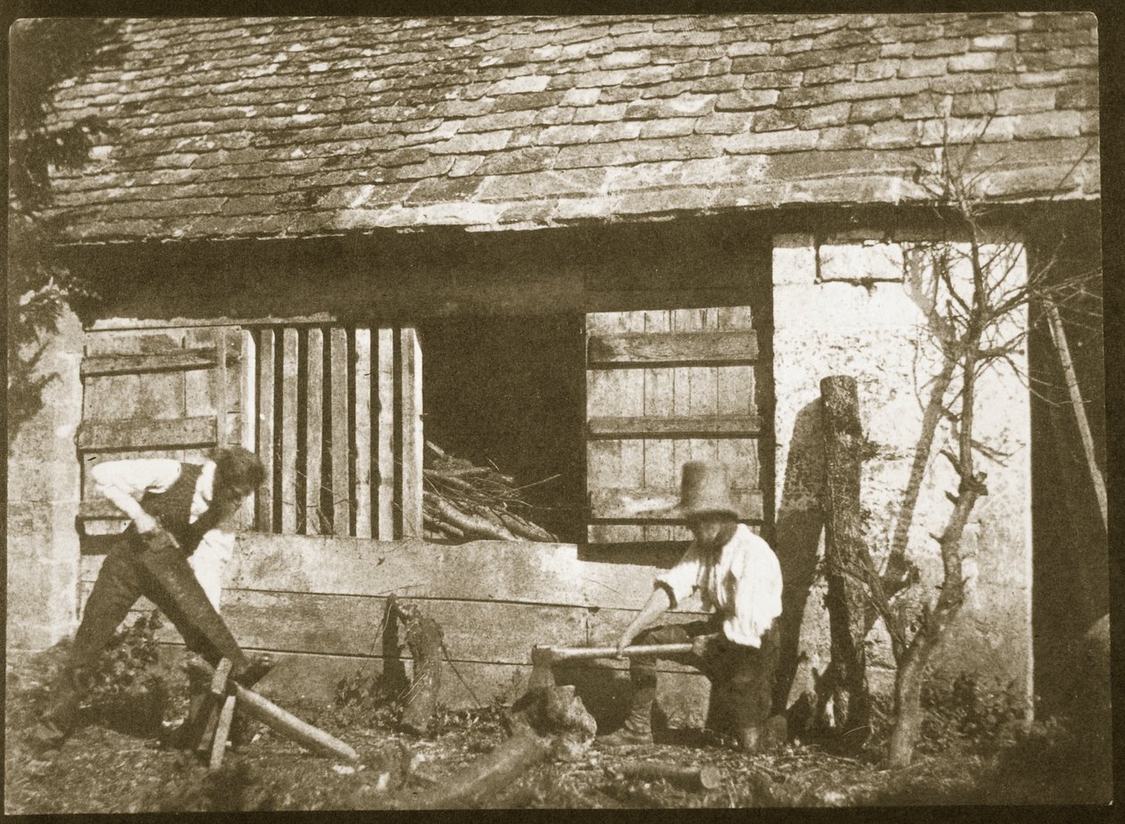 Les bûcherons, 1845 - William Henry Fox Talbot