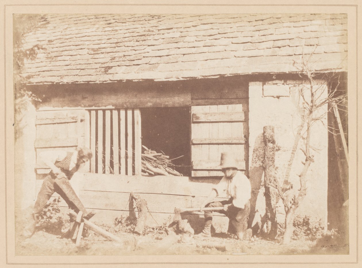 Les Bûcherons, 1845 - William Henry Fox Talbot