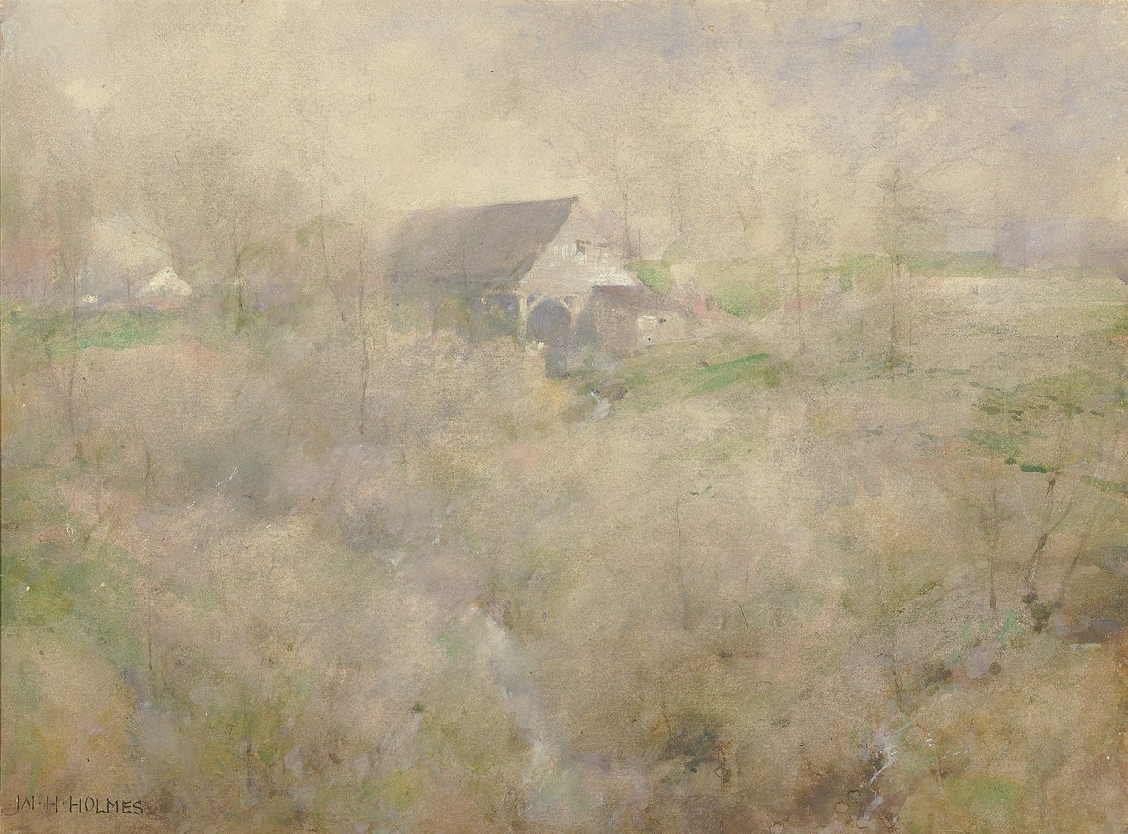 Mon Vieux Moulin, Holmescroft, près de Rockville - William Henry Holmes