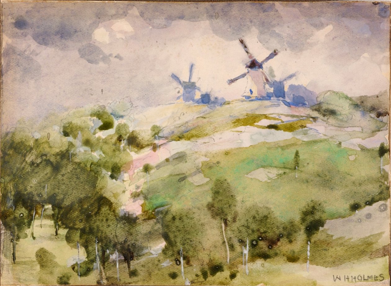 Moulins à vent - William Henry Holmes